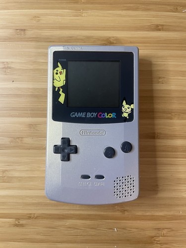 Gameboy Color Limited Edition Pokémon Gold and Silver CONSOLE - Tested!