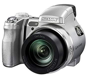 Sony Cyber-shot H7 Digitalkamera Silber aus Japan