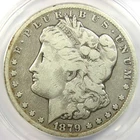1879-CC Morgan Silver Dollar $1 Carson City Coin - Certified ANACS F12 Details