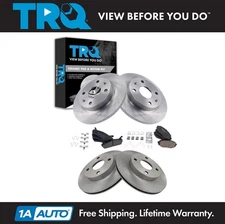 TRQ Brake Rotor & Posi Ceramic Pad Front & Rear Kit for Mazda Miata New