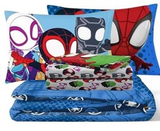 Spider-Man Spidey  His Amazing Friends Kids Bed Set-W15276346802, AB0CLM82YZV2