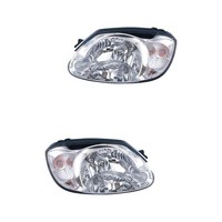 Halogen Scheinwerfer Set Links & Rechts H4 FüR Hyundai Accent Ii Stufenheck