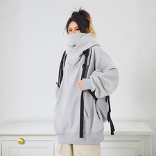 Balaclava Hoodie, Ninja Hoodie Jacket, Pullover Sweater