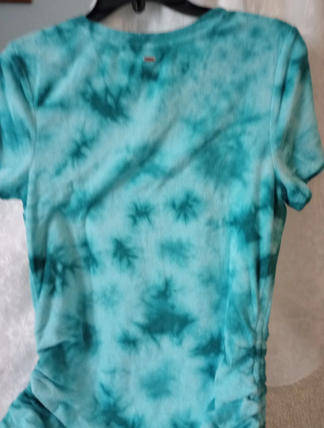 UNDERCOVER Abito ROSA Victoria's Secret Tie Dye Terry Panno Coulisse Laterale Copricostume Taglia L