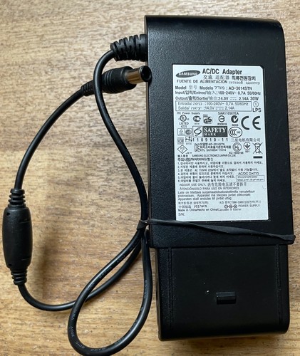 30W 14V 6,5mm Samsung S24D300HL S24D360HL S24E390HL Monitor Netzteil Adapter