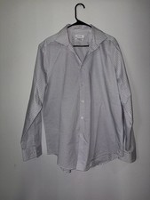 Calvin Klein Infinite Non Iron Slim Fit Dress Shirt 17 34/35 XL