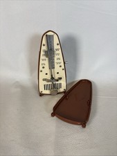 Wittner Taktell Piccolo Metronome West Germany Brown/Cream-Read