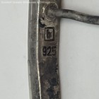 925 Sterling Silver MOP Drop Earrings 3.2g — photo 3