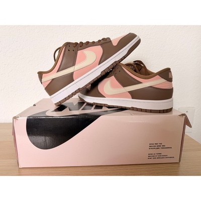 Nike SB Dunk Low Cacao Wow Pink Size 11 Men NEW Cherry Brown Skate Shoes