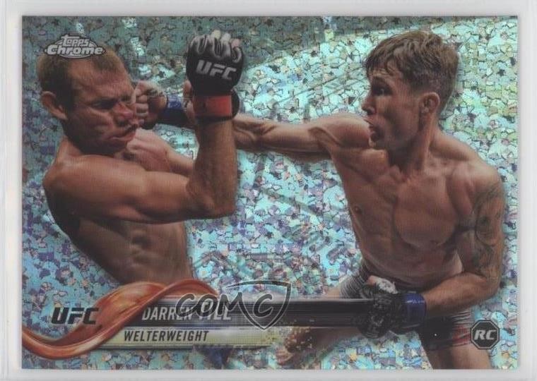 2018 Topps Chrome UFC Diamond Darren Till #57 q3o