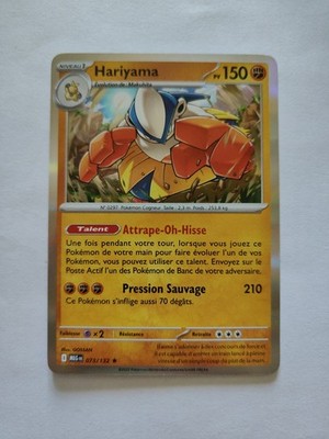 Pokemon Karte - Hariyama Holo 073/132 - Mega Evolution ME01