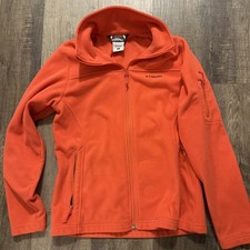 Columbia Women s Fast Trek II / Benton Springs Fleece Jacket Orange M - 4017