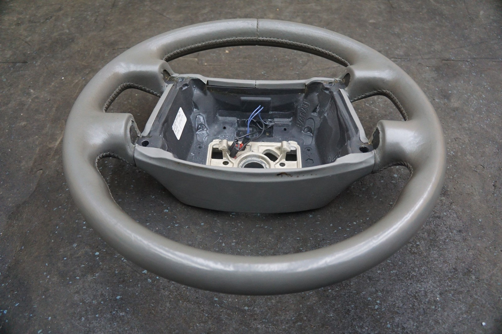Monotone Steering Wheel Grey Leather Bentley Continental Flying Spur Gt Gtc 2005