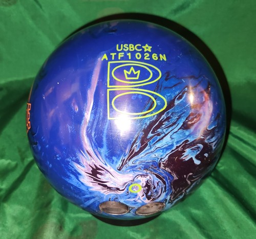 Brunswick Hypnotize Bowling Ball 15 lbs Preowned Span 3 5/8 Inches Lefty - 第 5/10 張圖片