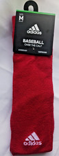ADIDAS BASEBALL One Pair Socks Over The Calf Compression Red Medium