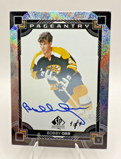 🔥1/1🔥 Bobby Orr 2024-25 SP Authentic Pageantry Auto 1 of 1 Boston Bruins