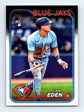 #US349 2024 Topps Update  Cam Eden RC Blue Jays