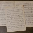 Vintage Three Little Sisters Sheet Music Piano The Andrews Sister's 1942 — photo 2