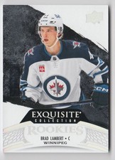 2024-25 UD EXQUISITE COLLECTION ROOKIE BRAD LAMBERT RC /399 WINNIPEG JETS
