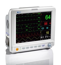 LEPU Patientenmonitor 12,1″ mit Drucker, EKG NIBP SpO2 RESP PR TEMP (Neu)