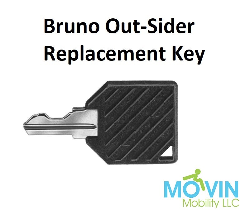 PREMIUM Bruno OutSider Scooter Lift Replacement Key Fits ASL250, A B