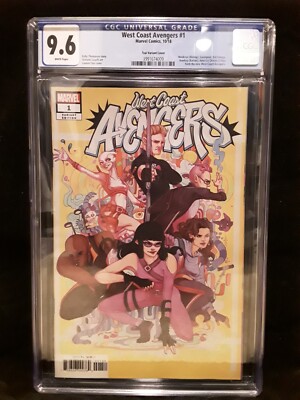 CGC 9.6 West Coast Avengers # 1 1:10 Tsi Variant 1st New Team Kate Bishop