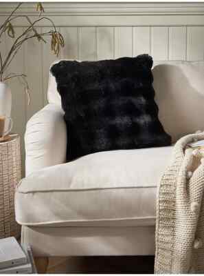 Stacey Solomon Asda Pink Velvet Cushion Stacey Solomon Lilac Plain