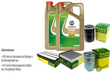 INSPEKTIONSKIT FILTER CASTROL 10L ÖL 5W30 für Mitsubishi Pajero IV V80 V90