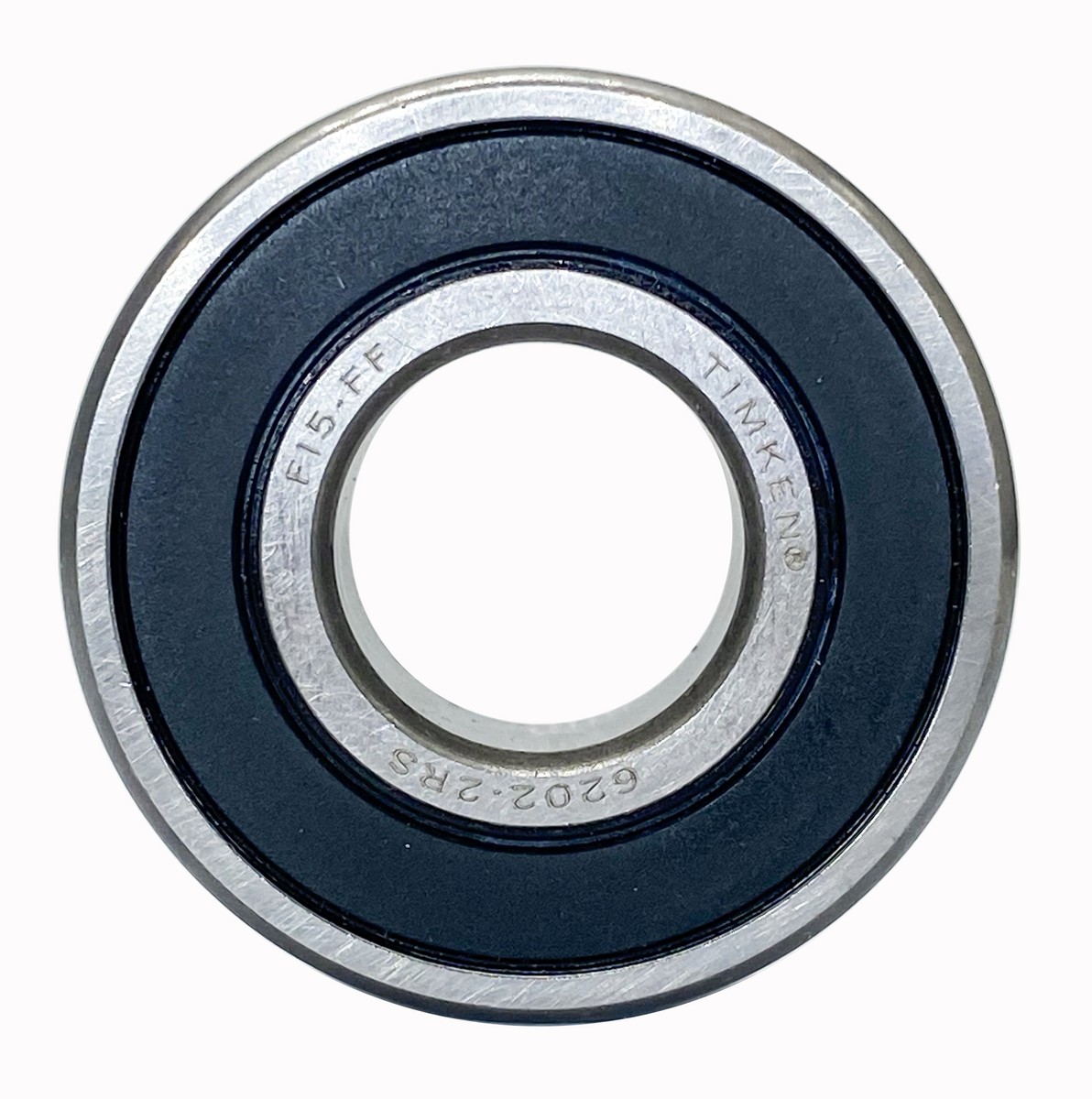2 PACK) TIMKEN 6202-2RS 15X35X11MM Double Rubber Seal Ball 