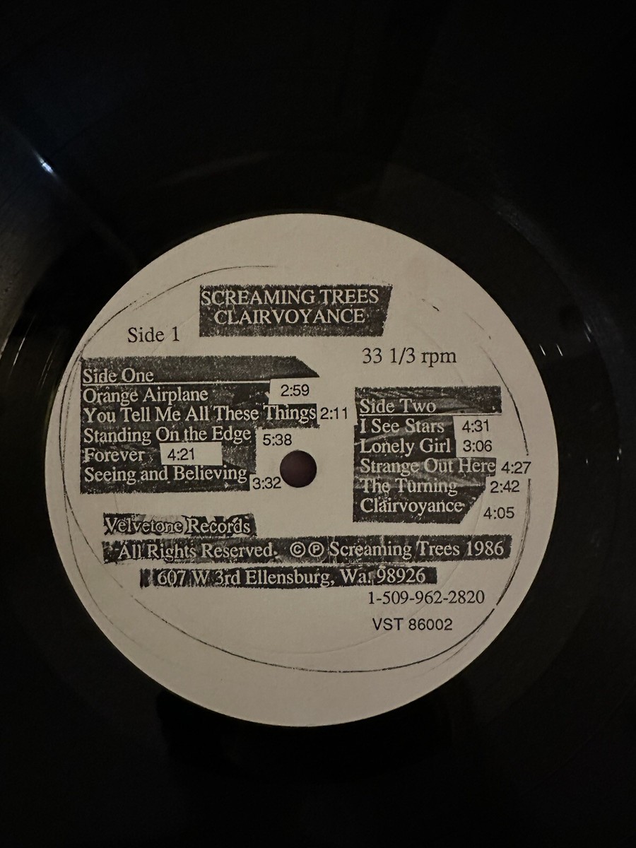 Screaming Trees - Clairvoyance Original Press (Mark Lanegan) | eBay