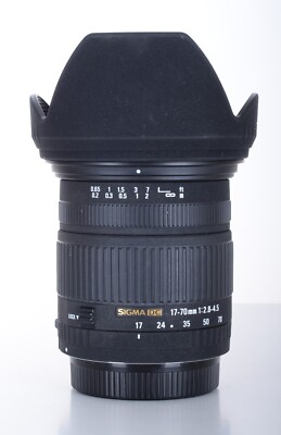 Sigma Objektiv 17 70 mm f/2,8 4,5 DC Macro für Sigma SA Digitalkameras