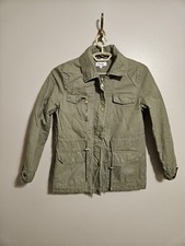 Charlotte Russe Womens Quilted Green Jacket Size Medium