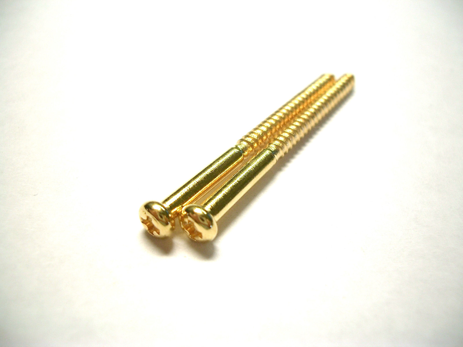 2 Göldo Wood Screws for P90/Bass Pickup, 35mm Gold