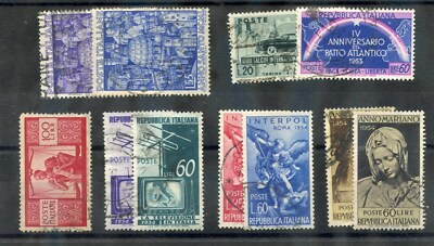 Italy Sc Bet 417 664 Mi Bet 704d 935 F Vf Used 1945 54 Values 45 Ebay