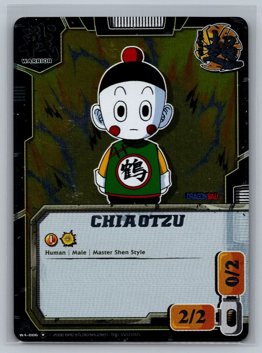 Dragon Ball Z CCG Chiaotzu #WA-006 Promo Foil TCG Bird Dragon Ball Z CCG Chiaotzu #WA-006 Promo Foil TCG Bird