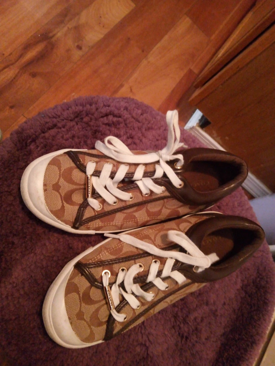 Coach hotsell monogram sneakers