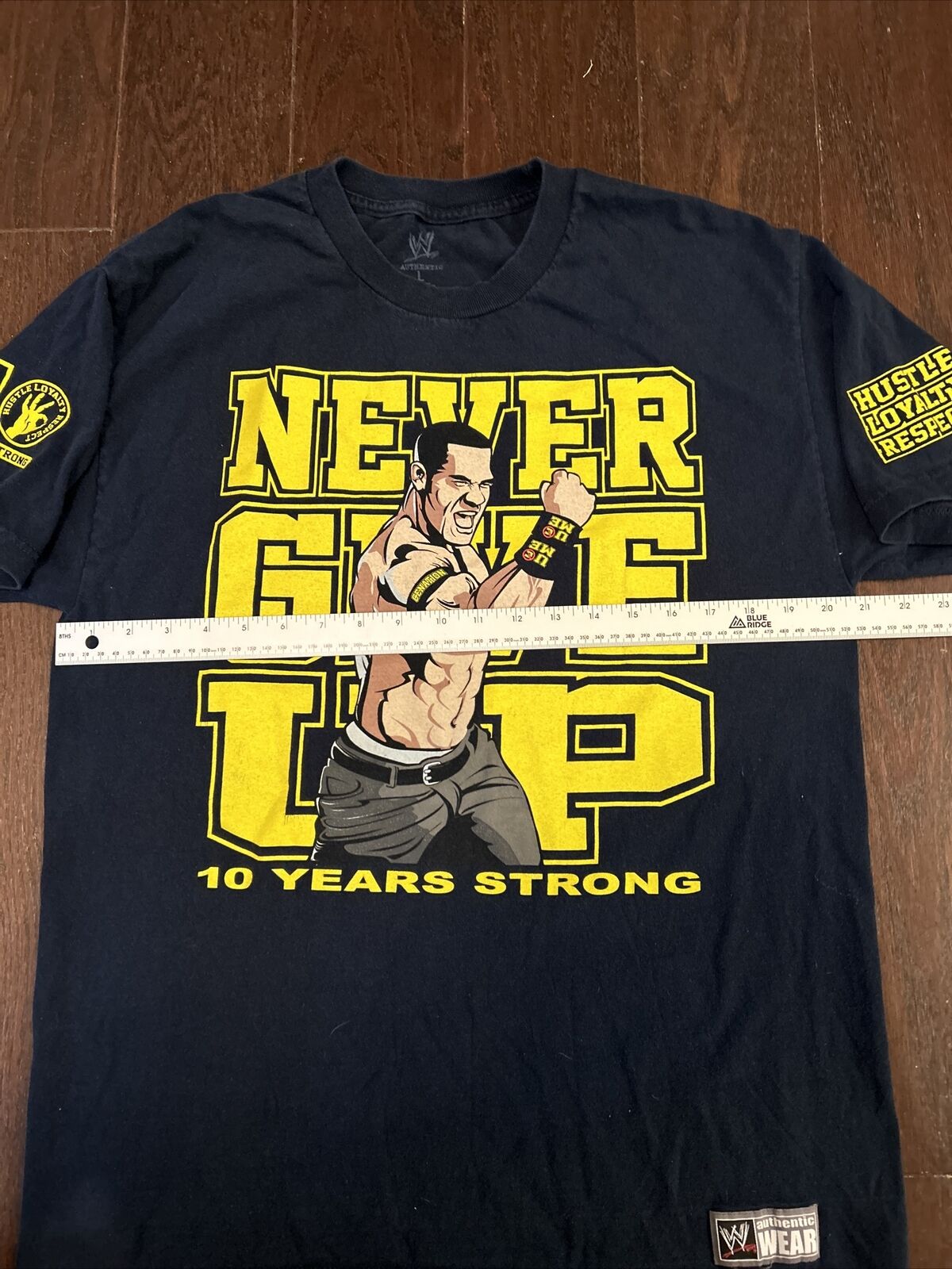 WWE John Cena Mens Sz Large Tshirt 10 Years Stron… - image 5
