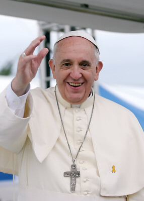 A4 Papst Franziskus Poster (brandneu)