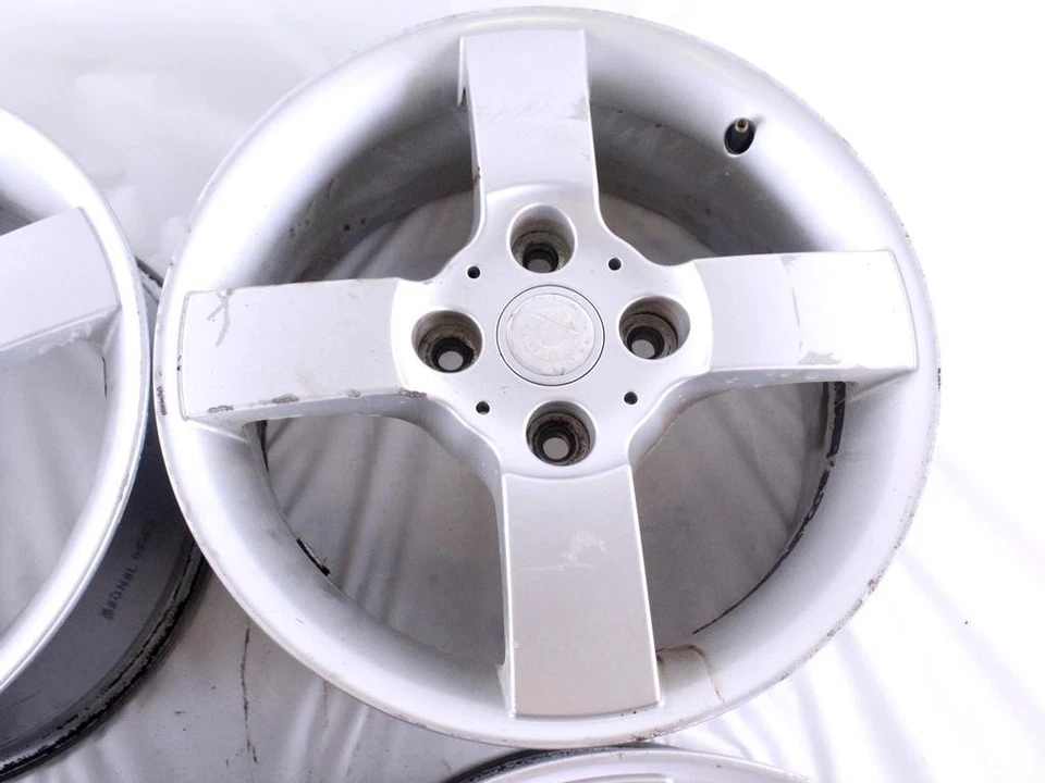 A4544010101 Set 4 Alufelgen Ab 16 Zoll 4 Löcher 16X6.5JH2 ET46 SMART Forfo - Bild 3 von 4