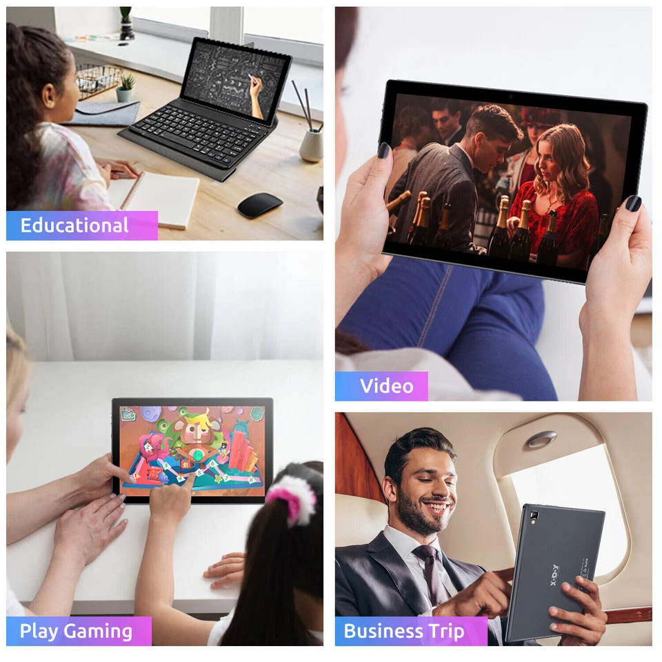 NEU XGODY 10.1'' HD Android 11 Tablet 8000mAh 64GB bis 128GB 5G WIFI 8MP DE 🇩🇪 - Bild 3 von 4