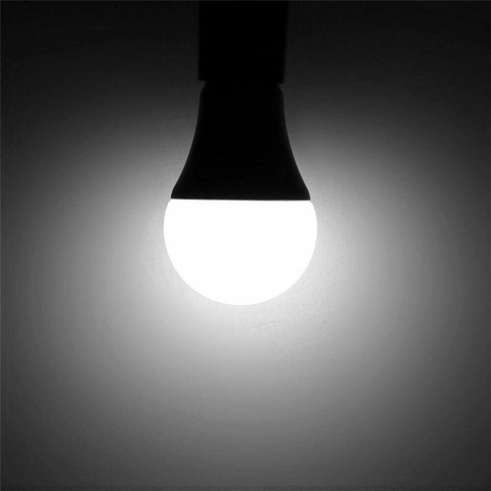 DUSK TILL DAWN SENSOR 7W LED LIGHT BULB E27 AUTO ON/OFF SECURITY LIGHT