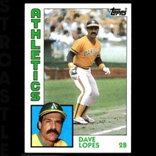 1984 Topps - Davey Lopes #669 Oakland Athletics ⚾ Baseball Card