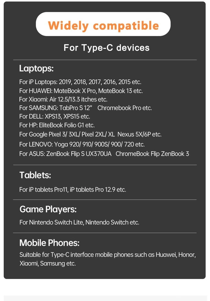 PD 60W USB-C Magnet Schnell Ladekabel QC4.0 Typ-C iPad Macbook iPhone Micro USB - Bild 4 von 4