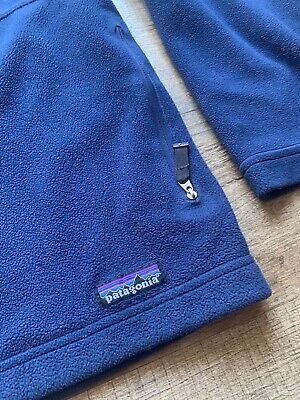 Patagonia Fleece Jacket Mens 2XL XXL Blue Synchilla Full Zip Patagonia Fleece Jacket Mens 2XL XXL Blue Synchilla Full Zip