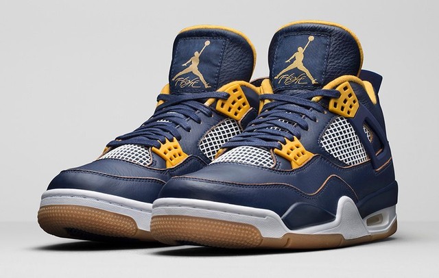 retro 4 navy blue