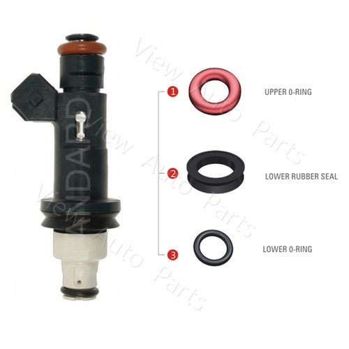 Fuel Injector Repair Seal Kit for JAGUAR Vanden Plas XJ8 XK8 4.0L V8