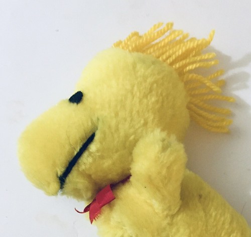 WOODSTOCK PEANUTS GANG 7” Crushed Nutshell Beanbag Push Vintage Korea 1972 - Picture 2 of 7