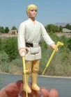 NICE 1977 Luke Skywalker Figure Custom DT lightsaber Vintage Star War EXT. SABER