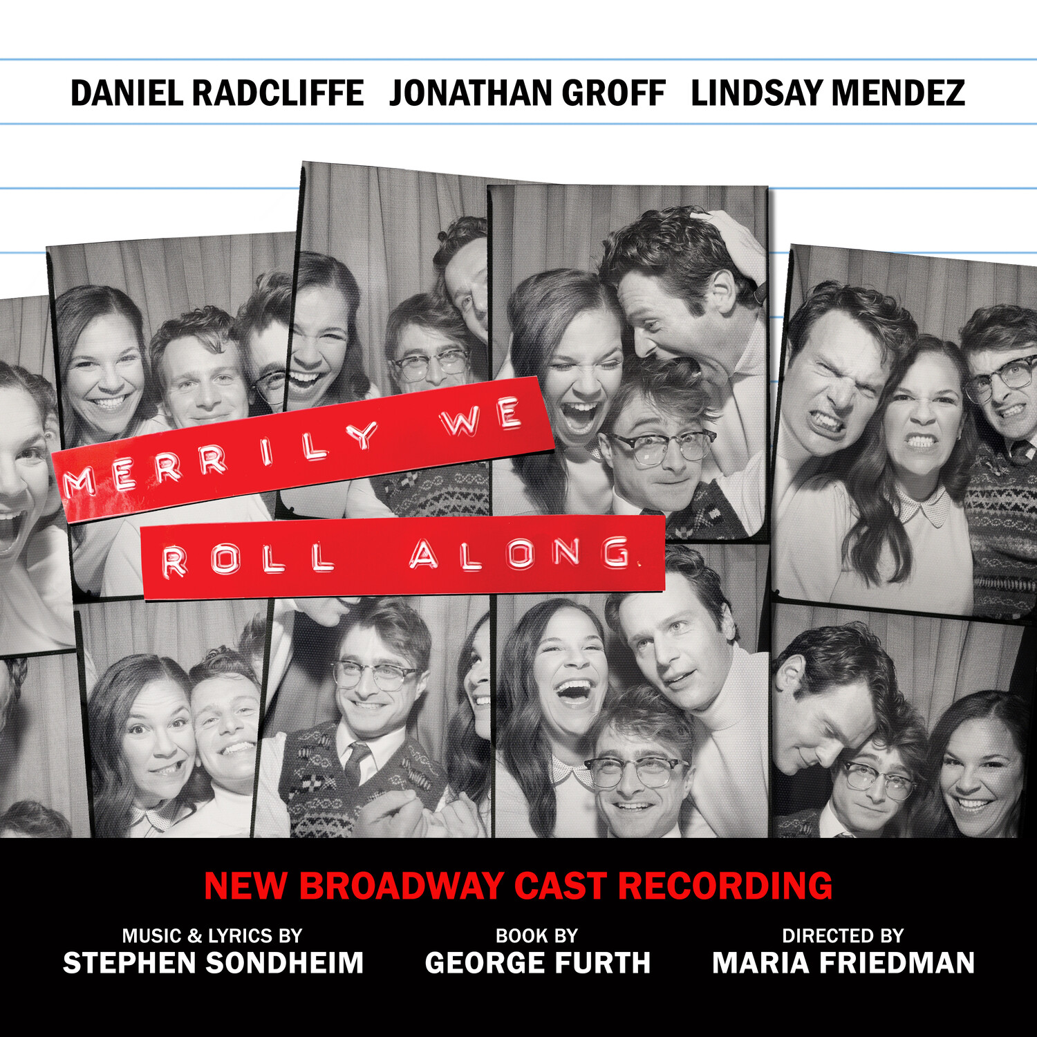 New Broadway Cast Of Merrily We Roll Alo Merrily We Roll Along (CD) Album