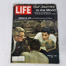 1969 LIFE January 17 Journey to the Moon by Apollo 8 Astronauts